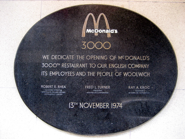 The First UK McDonalds