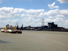 Factory on the Thames