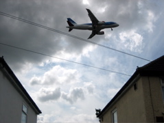 Airplane over Cranford