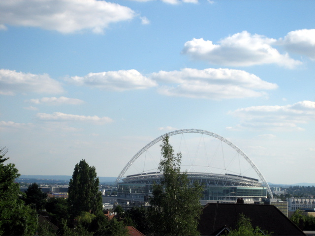 The Arches of the new Wembley