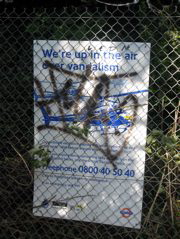 They really are cracking down over graffitti