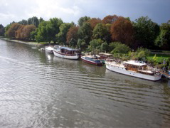 Boats on the Thames