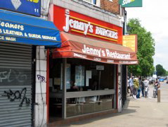 Jenny's restaurant in Hayes